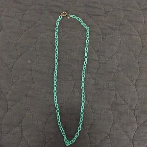 J. Crew green chain